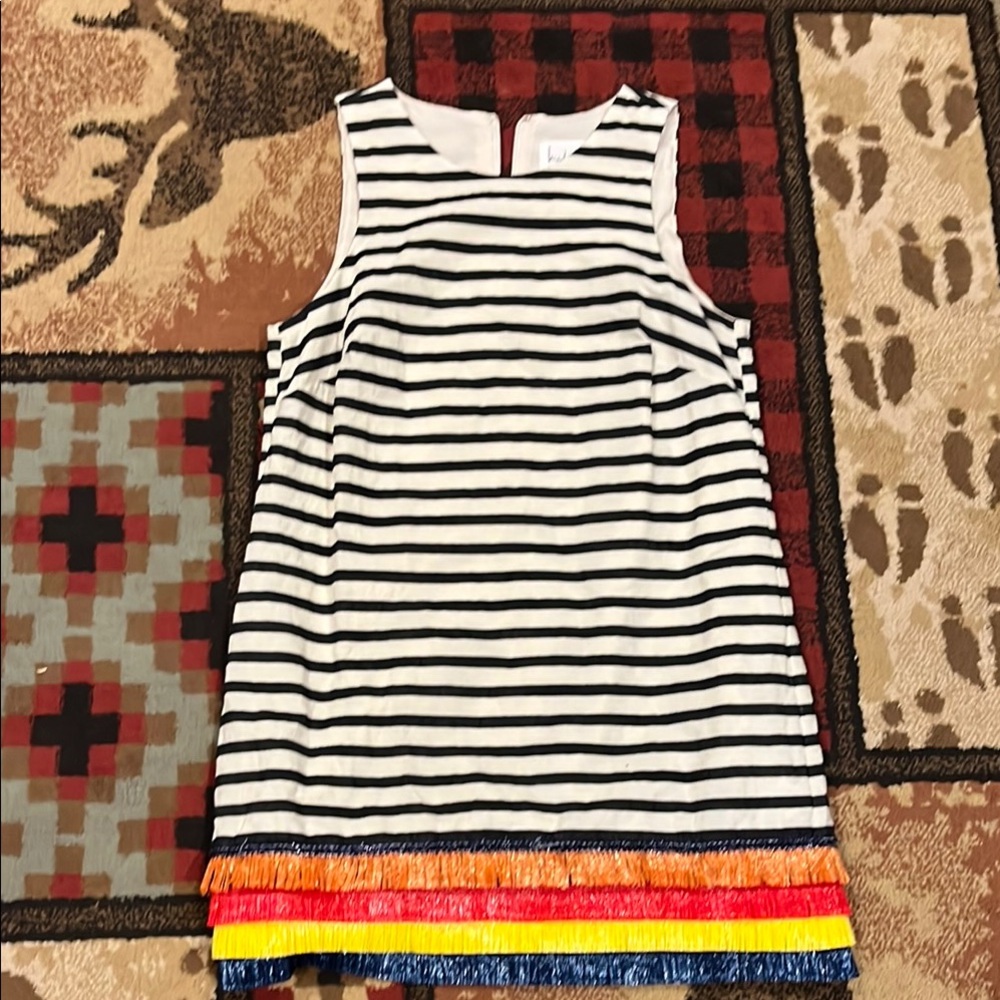 Nicole Miller fringe dress